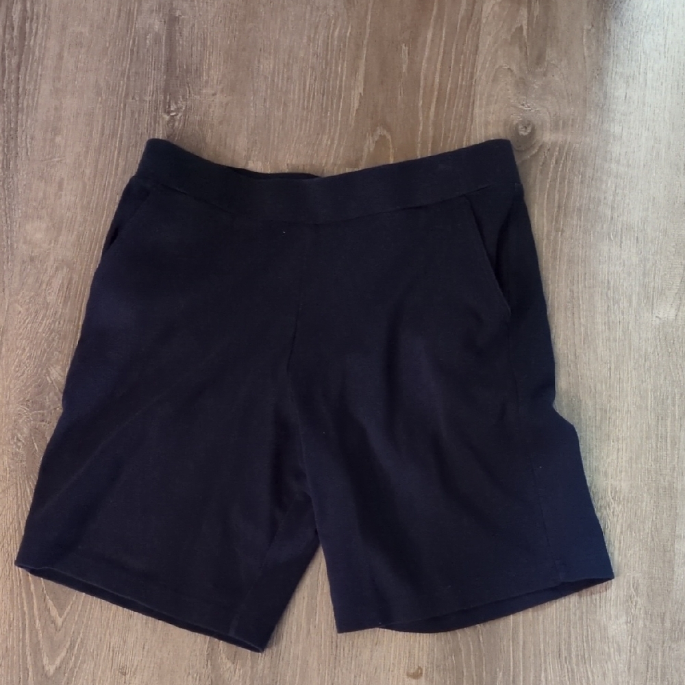 Appleseed's Navy Pull On Shorts Size PM